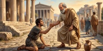 Sócrates deixou avisado em 400 a.C.: "Não despreze os que tropeçam e ajude os que caem".