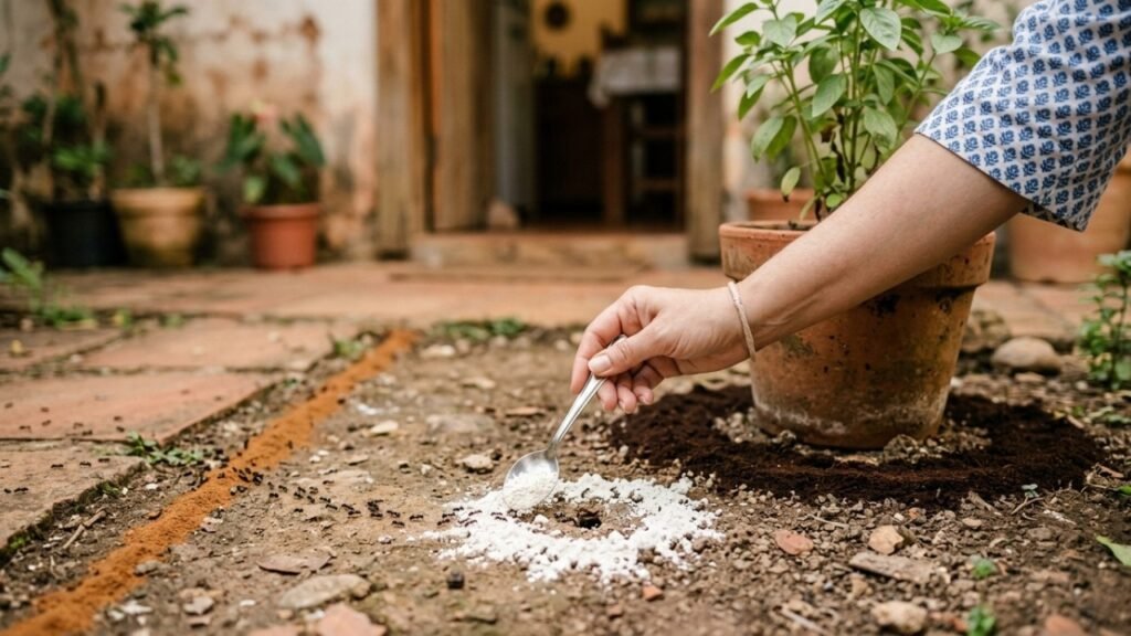Antes de apelar para produtos fortes, veja métodos naturais que podem cortar o caminho das formigas sem agredir plantas