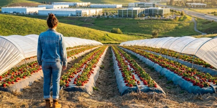 Quase 90% do morango de Minas sai da mesma cidade, que atraiu R$ 1 bilhão de multinacionais chinesas