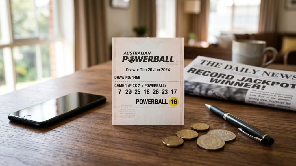 O sorteio da Powerball que virou assunto em toda a Austrália