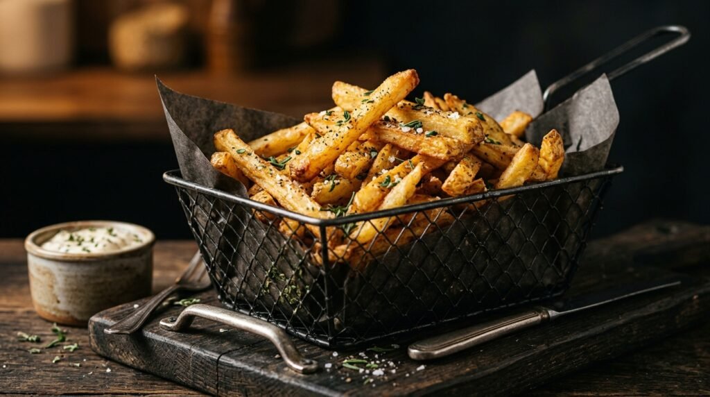 batata frita crocante
