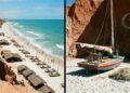 Uma lua e uma estrela esculpidas em paredões de 30 metros: a vila de pescadores do Ceará que cineastas franceses revelaram ao mundo