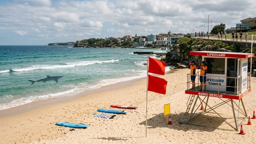 Tubarão-branco fecha praias em Sydney e acende alerta