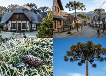 Como é viver a 1.628 metros de altitude na cidade mais alta do Brasil que tem geada em 42 dias do ano e clima de montanha o ano inteiro