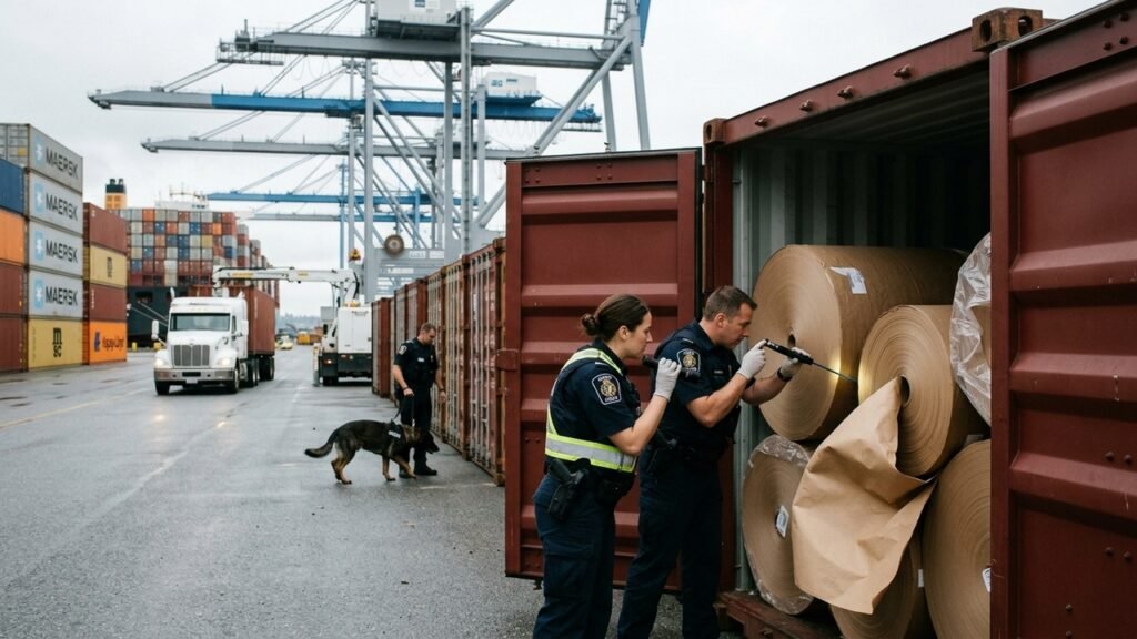 Rolos de papel escondiam uma das maiores cargas de ópio já apreendidas