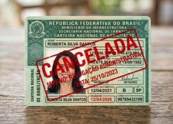 Carteiras de habilitação são canceladas para maiores de 65 anos que não atendem a este requisito