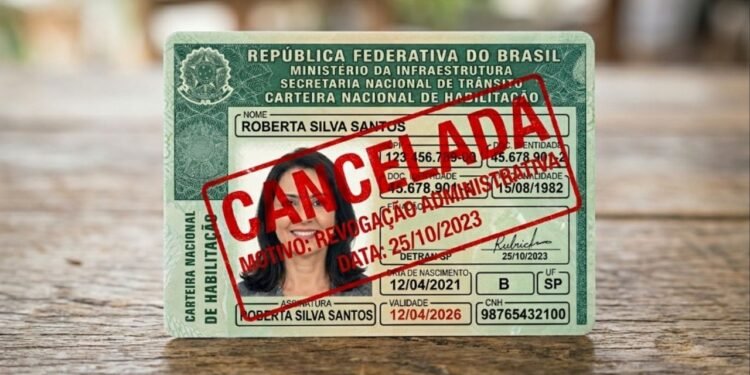 Carteiras de habilitação são canceladas para maiores de 65 anos que não atendem a este requisito