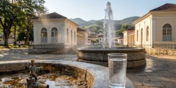 Caxambu - Água que borbulha sozinha no copo e um gêiser único no país: a cidade mineira que curou uma princesa do Império