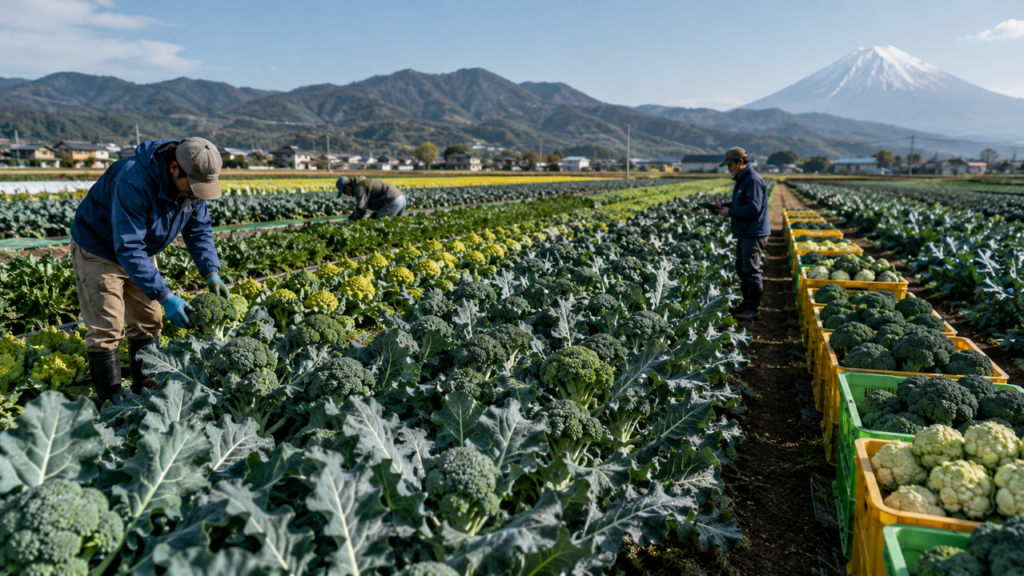 Brócolis ganha status de vegetal essencial no Japão após 52 anos