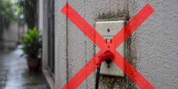 Tomada externa sem esse item pode aumentar o risco de choque