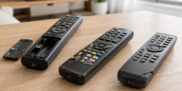O que fazer com controles remotos quebrados acumulados em casa