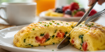Omelete de micro-ondas pode substituir refeições rápidas do dia