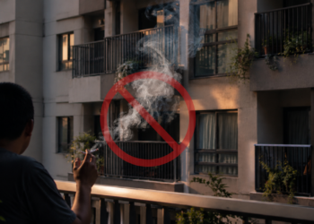 Fumar na varanda do apartamento pode gerar multa