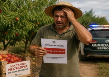 Produtor rural foi preso e multado em mais de 1,8 milhão após plantar e vender uma fruta “proibida”