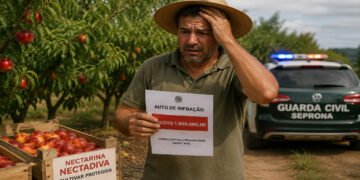 Produtor rural foi preso e multado em mais de 1,8 milhão após plantar e vender uma fruta “proibida”