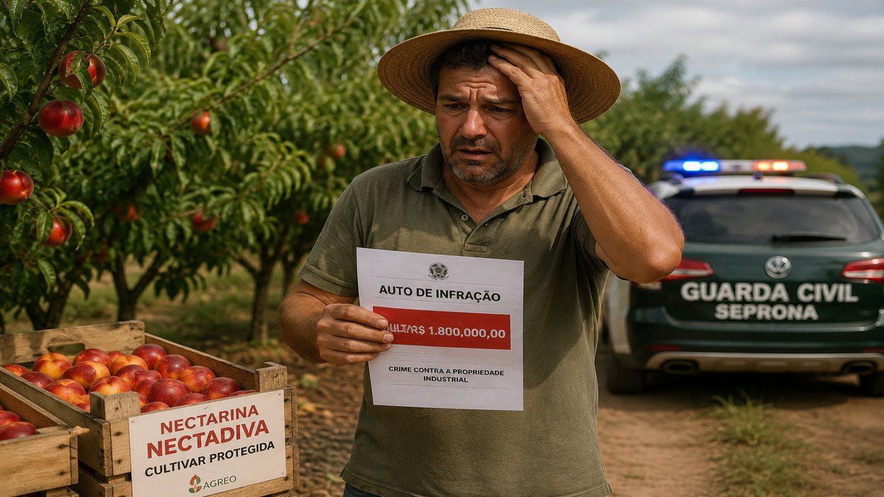 Produtor rural foi preso e multado em mais de 1,8 milhão após plantar e vender uma fruta “proibida”