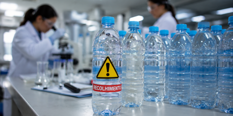 ANVISA manda recolher lote de água Crystal após contaminação
