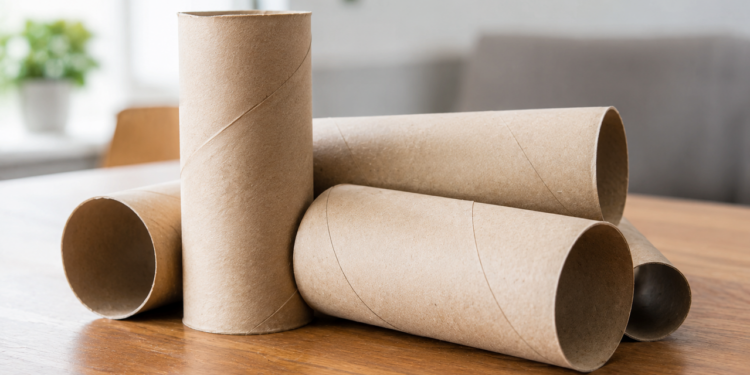 Tubos de papelão viram peças incríveis de decoração sem gastar nada