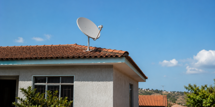 Antena parabólica gratuita pode beneficiar famílias em Minas