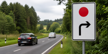 A placa alemã que ajuda motoristas a escapar dos congestionamentos