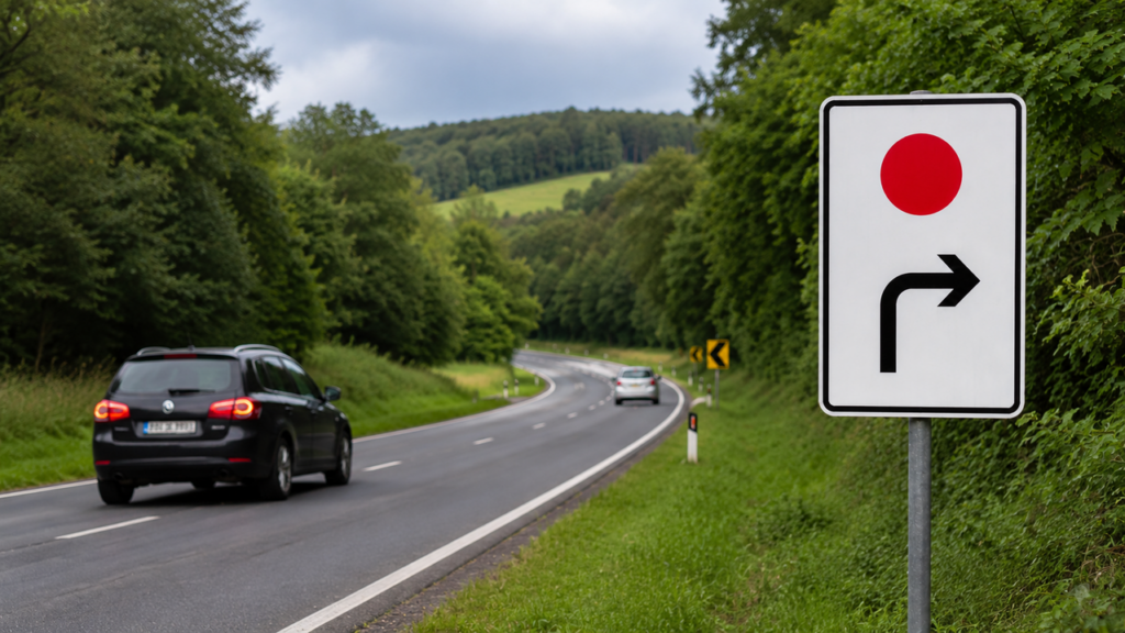 A placa alemã que ajuda motoristas a escapar dos congestionamentos