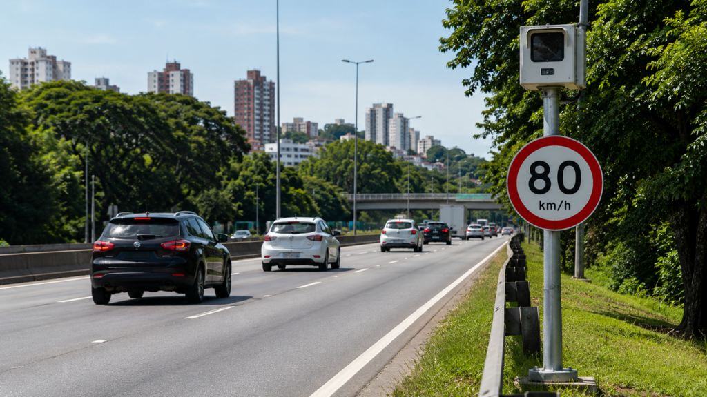 A Resolução CONTRAN 798/2020 acabou com a obrigatoriedade da placa de aviso de radar.