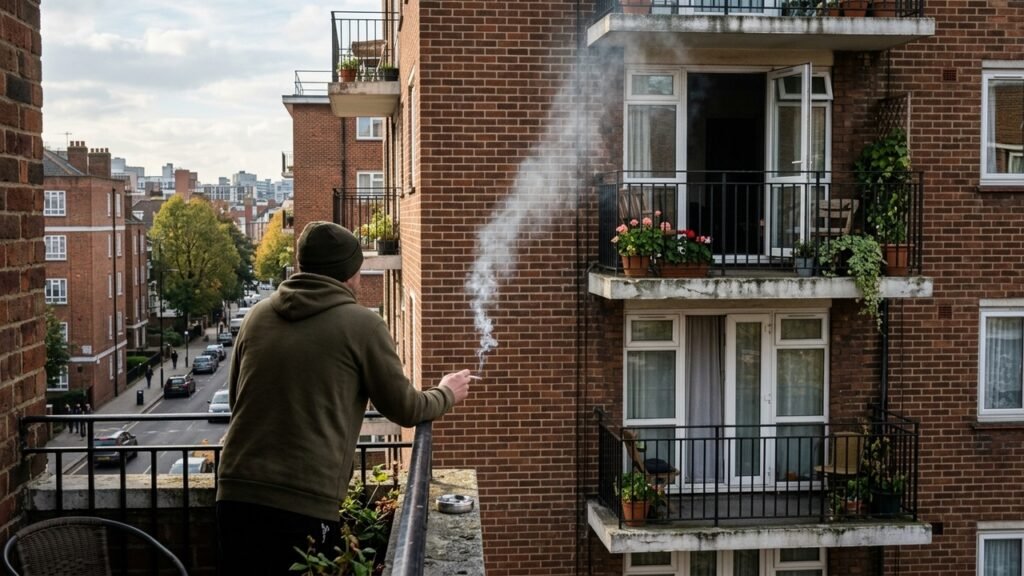 Fumar na varanda do apartamento pode gerar multa