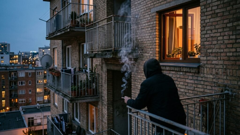 Fumar na varanda do apartamento pode gerar multa