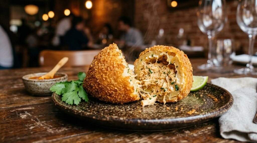 coxinha de frango caseira