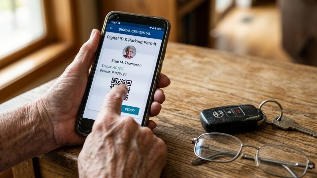 Cartão de estacionamento para idosos no Brasil