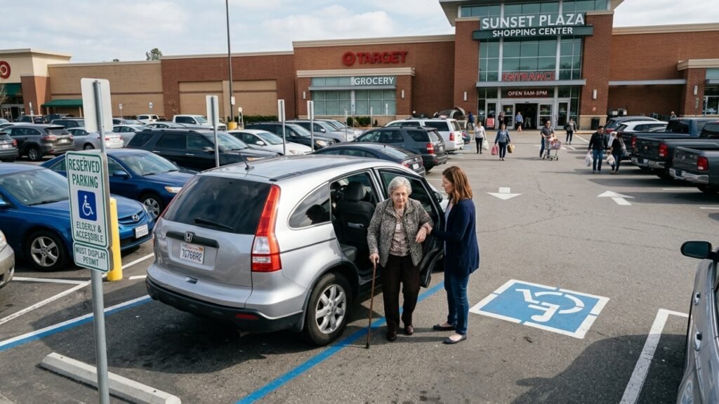 Cartão de estacionamento para idosos no Brasil