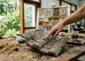 Cientistas de Singapura criam telhas de "micélio" inspiradas na pele de elefante que podem regular o calor em edifícios sem consumir energia, proporcionando até 70% mais resfriamento