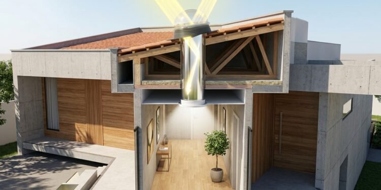 Solatube leva luz natural para dentro de casa sem usar eletricidade durante o dia