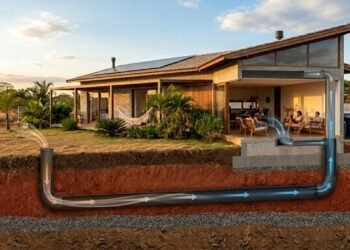 Poços canadenses: tecnologia natural de baixo custo para aquecer sua casa e economizar energia