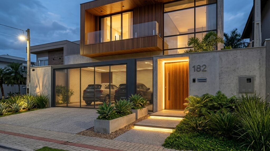 portões residenciais modernos
