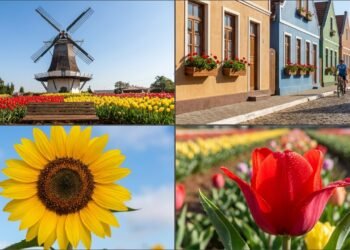 Holanda, América e Brasil num só nome: a cidade das flores no interior paulista, boa de visitar e de morar