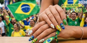 Estas unhas serão tendência na Copa do Mundo de 2026 e são fáceis de fazer