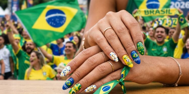 Estas unhas serão tendência na Copa do Mundo de 2026 e são fáceis de fazer