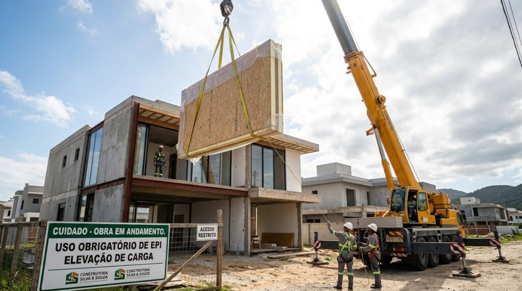 Nem tijolos nem cimento: a invenção americana que constrói casas em 7 dias e promete transformar a construção