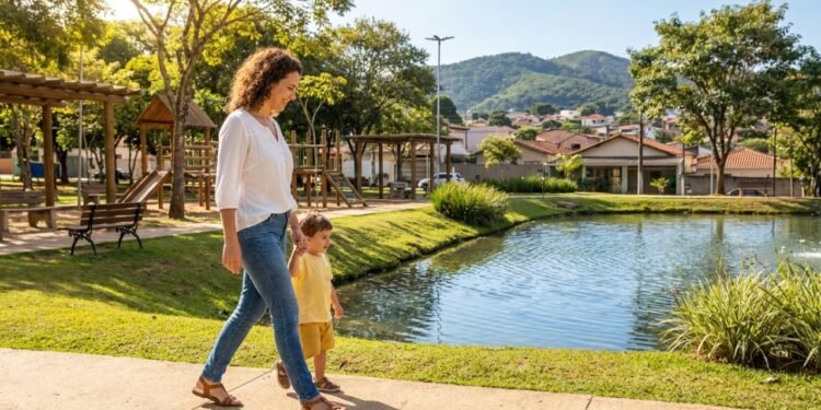 Dispara o interesse de famílias pela 3ª melhor cidade do Brasil para se viver, reconhecida pela Universidade de Toronto, que une saneamento universal, parques recém-revitalizados e uma rotina mais leve a uma hora da capital