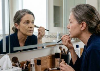Pare de usar base líquida após os 45 anos: dermatologistas explicam o que realmente rejuvenesce