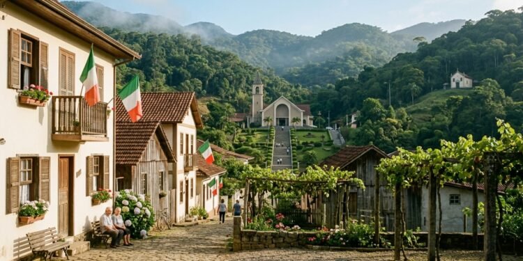 A pequena Itália catarinense que abriga a primeira santa do Brasil é a única cidade do interior com dois santuários