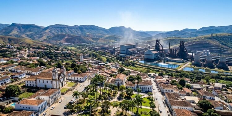 Mais de 10% do aço do Brasil nasce aqui: a cidade mineira de 39 mil habitantes que abriga a maior usina da Gerdau no mundo
