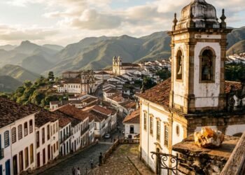 A cidade mineira que já foi maior que Nova York guarda uma gema que só existe aqui e sinos que falam por código