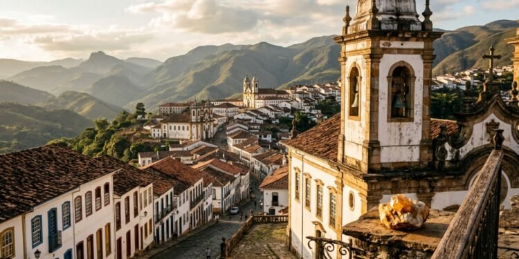 A cidade mineira que já foi maior que Nova York guarda uma gema que só existe aqui e sinos que falam por código