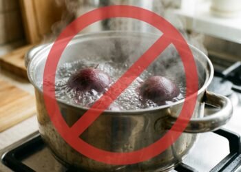 Como cozinhar beterraba sem perder nutrientes