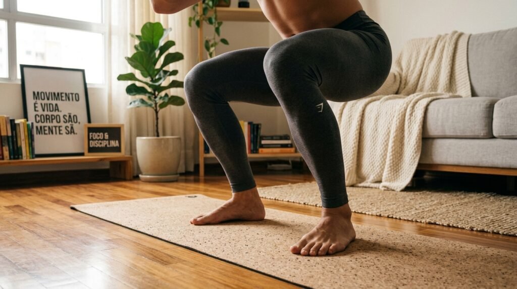 exercícios em casa