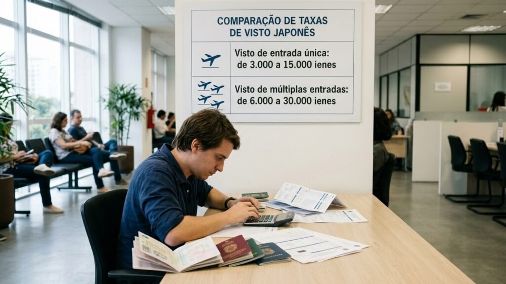 O visto para entrar no Japão vai ficar cinco vezes mais caro