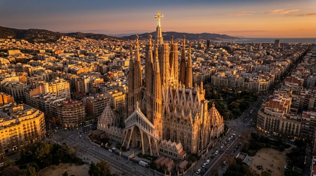 construção da Sagrada Família