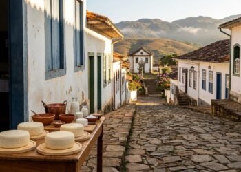 A primeira cidade tombada do Brasil fica em Minas e guarda o queijo que virou patrimônio da humanidade